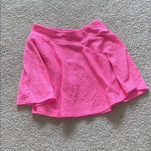 Pink kids skirt